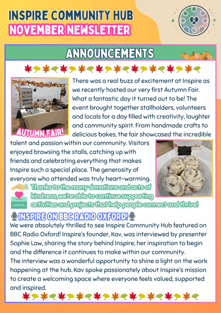 November 2025 Newsletter