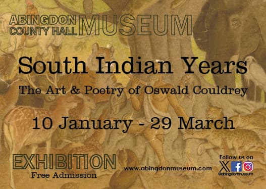 Exhibition: South Indian Years – The Art & Poetry of Oswald Couldrey
